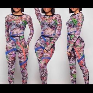 Graffiti mesh set